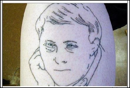 FYI, I'm pretty sure this tat is from the book No Regrets: The Best, Worst, 